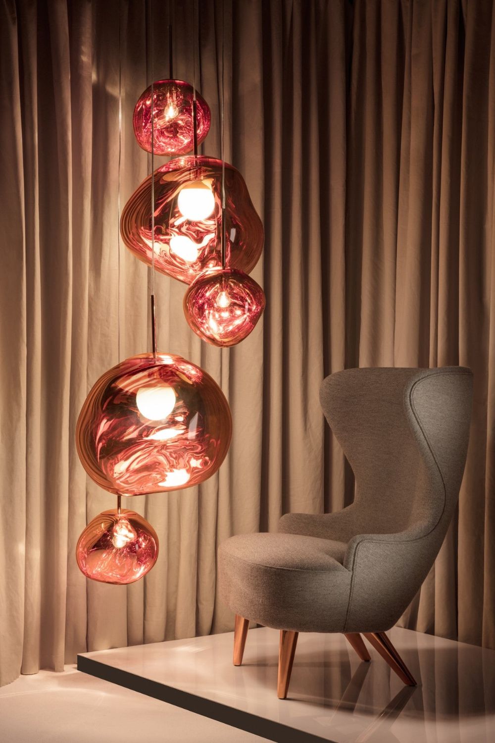 Cedrara Acrylic Pendant Light-Moonnatur