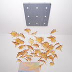 Pirelia Glass Chandelier-Moonnatur