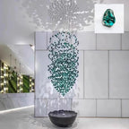 Qerise Glass Chandelier-Moonnatur