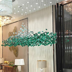 Qerise Glass Chandelier-Moonnatur