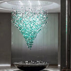 Qerise Glass Chandelier-Moonnatur