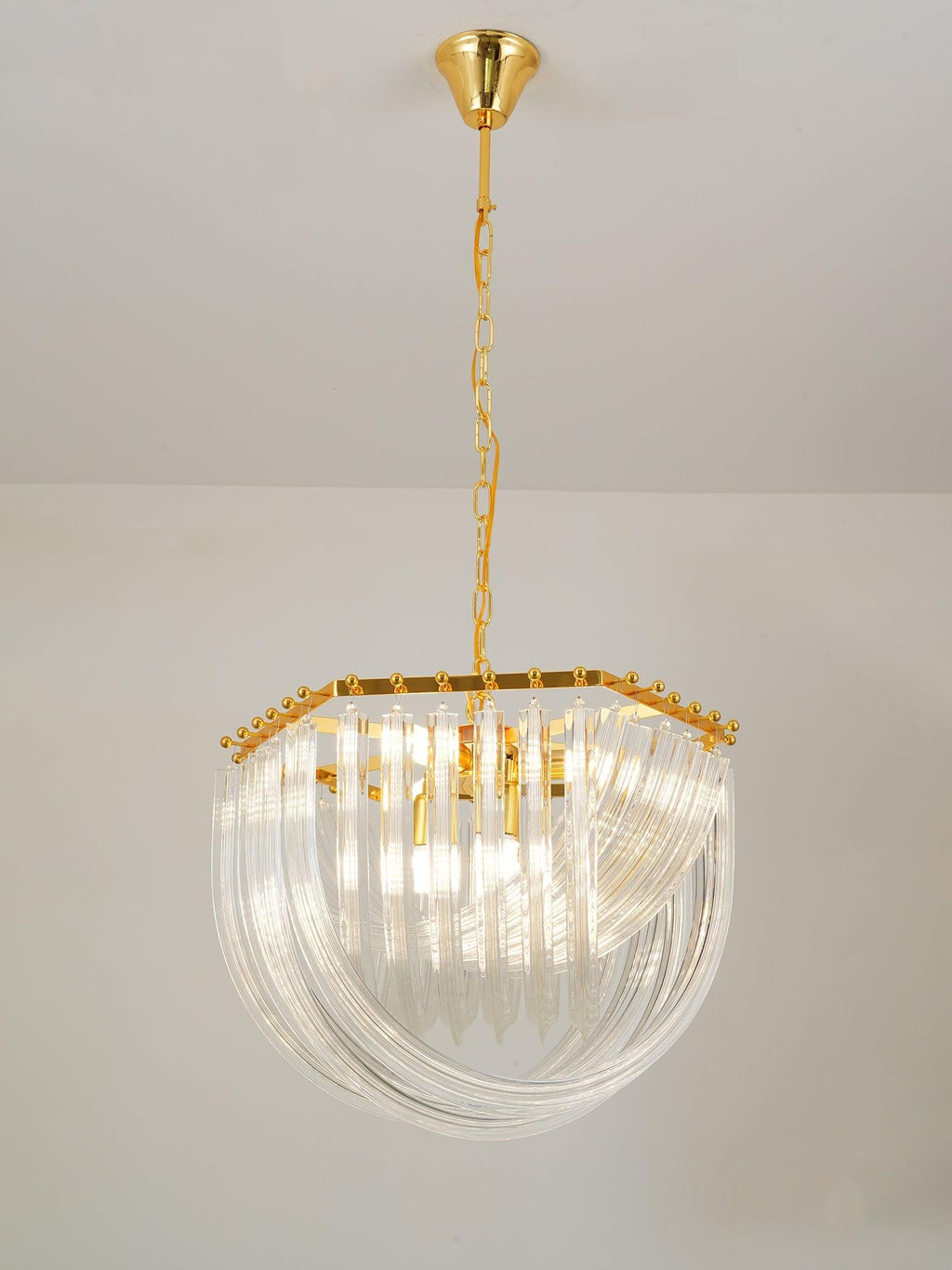 Havrina Glass Chandelier-Moonnatur