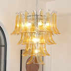 Ivrenonna Glass Chandelier-Moonnatur