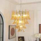 Ivrenonna Glass Chandelier-Moonnatur