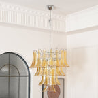 Ivrenonna Glass Chandelier-Moonnatur
