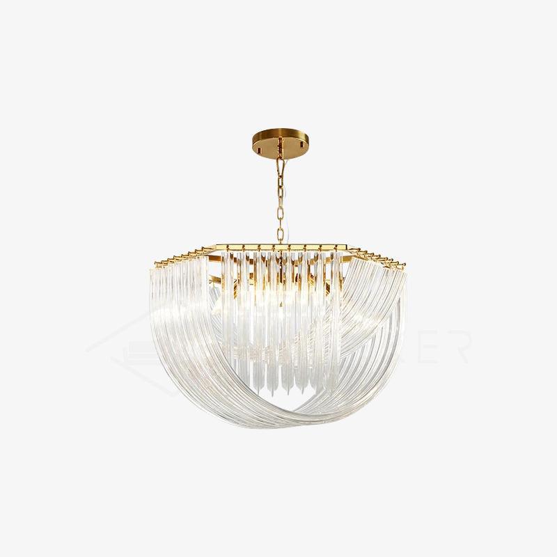 Havrina Glass Chandelier-Moonnatur