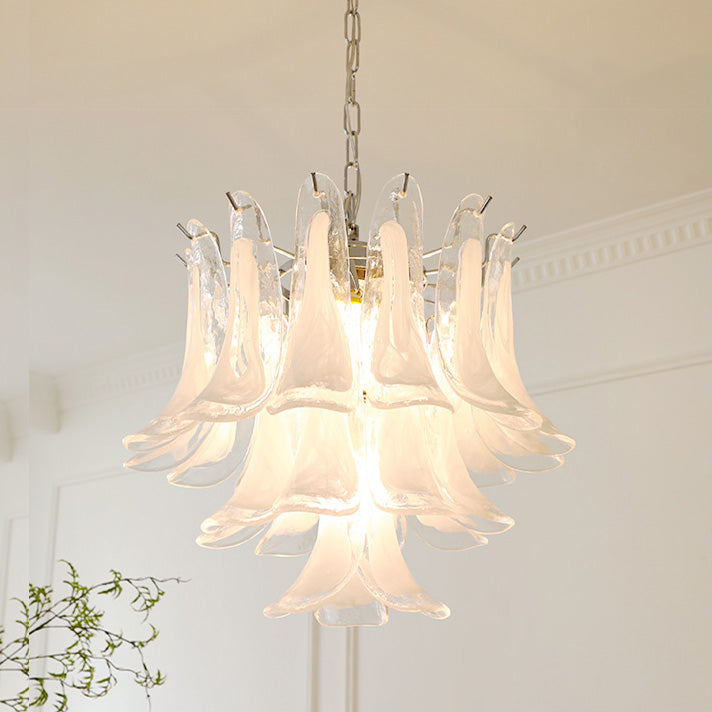 Ivrenonna Glass Chandelier-Moonnatur