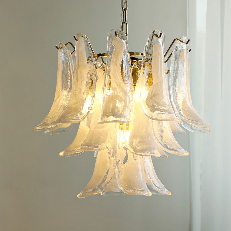 Ivrenonna Glass Chandelier-Moonnatur