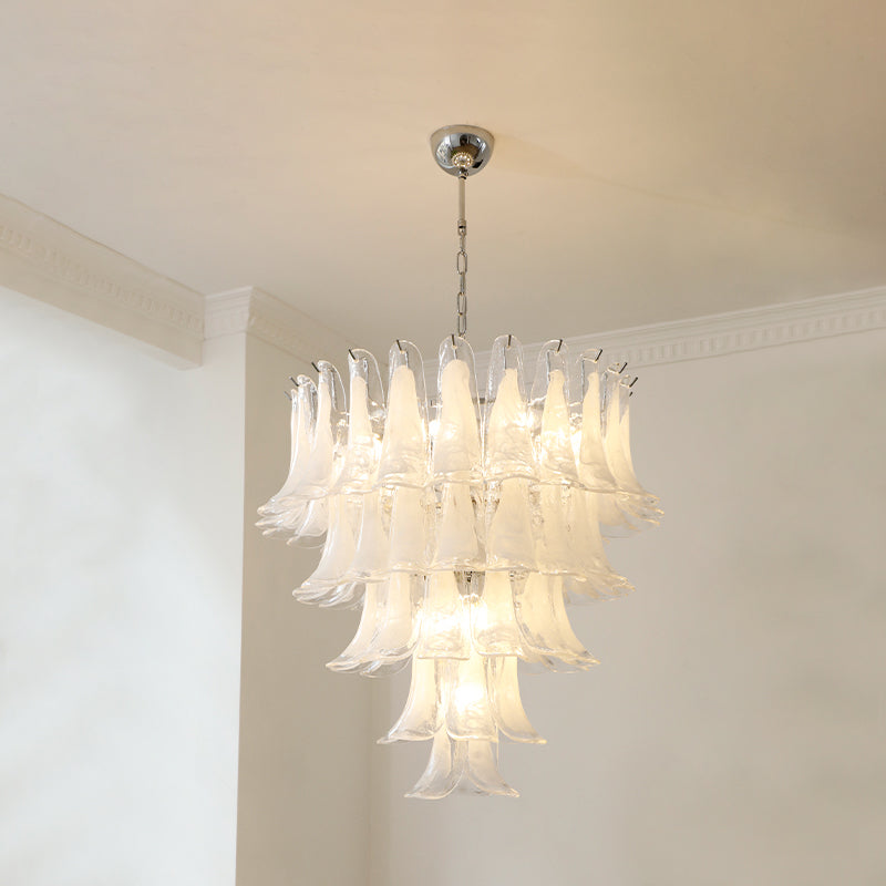 Ivrenonna Glass Chandelier-Moonnatur