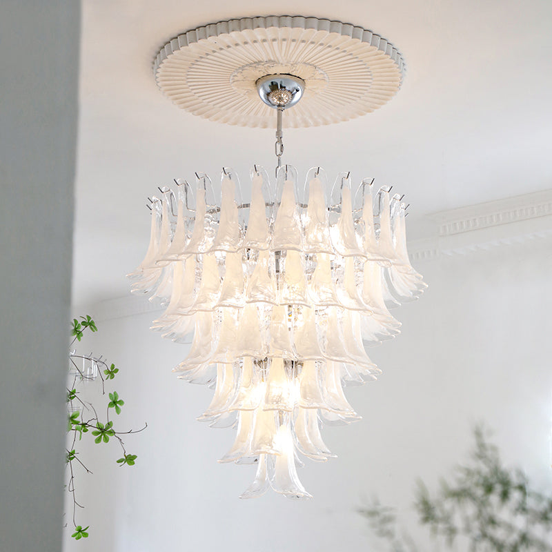 Ivrenonna Glass Chandelier-Moonnatur