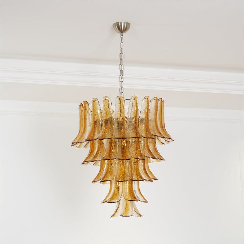 Ivrenonna Glass Chandelier-Moonnatur