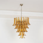 Ivrenonna Glass Chandelier-Moonnatur