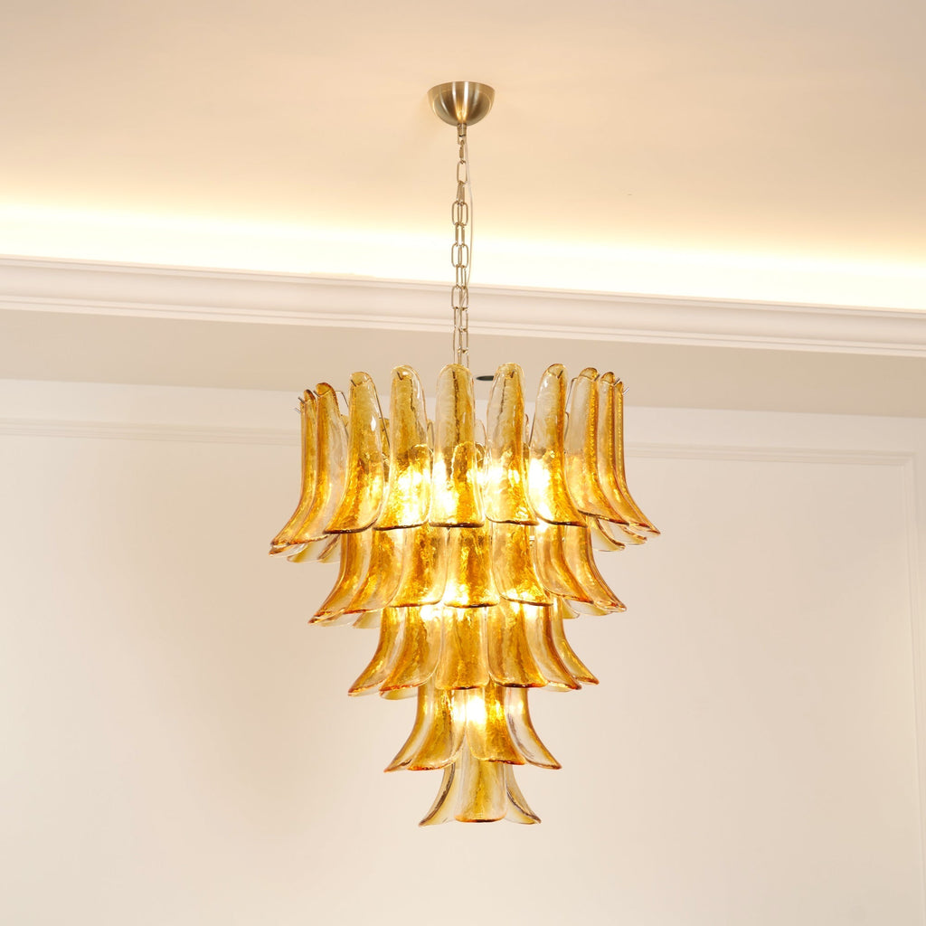 Ivrenonna Glass Chandelier-Moonnatur