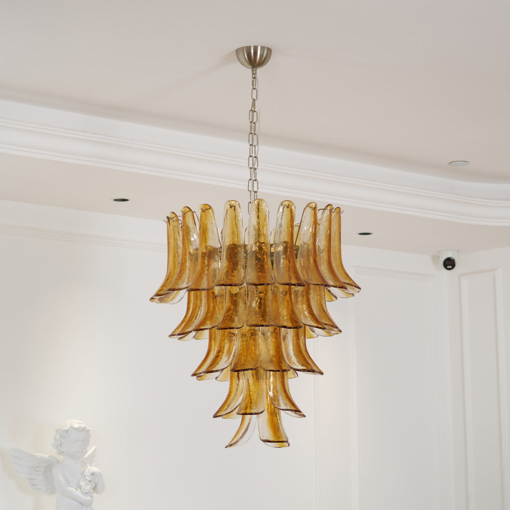 Ivrenonna Glass Chandelier-Moonnatur