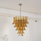 Ivrenonna Glass Chandelier-Moonnatur
