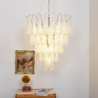 Woldenholm Glass Chandelier-Moonnatur