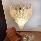 Woldenholm Glass Chandelier-Moonnatur