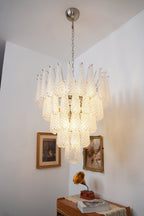 Woldenholm Glass Chandelier-Moonnatur