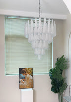 Woldenholm Glass Chandelier-Moonnatur