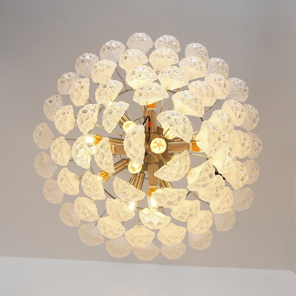 Woldenholm Glass Chandelier-Moonnatur