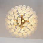 Woldenholm Glass Chandelier-Moonnatur