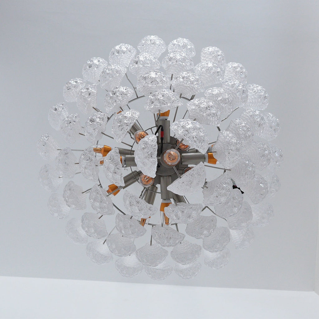 Woldenholm Glass Chandelier-Moonnatur