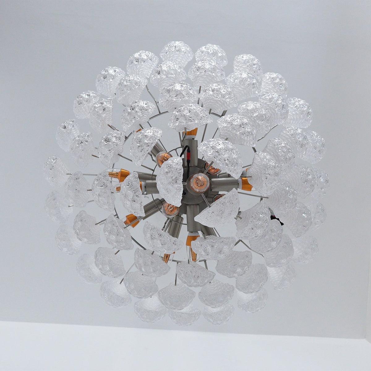 Woldenholm Glass Chandelier-Moonnatur