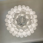 Woldenholm Glass Chandelier-Moonnatur