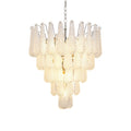 Woldenholm Glass Chandelier-Moonnatur