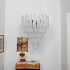 Woldenholm Glass Chandelier-Moonnatur