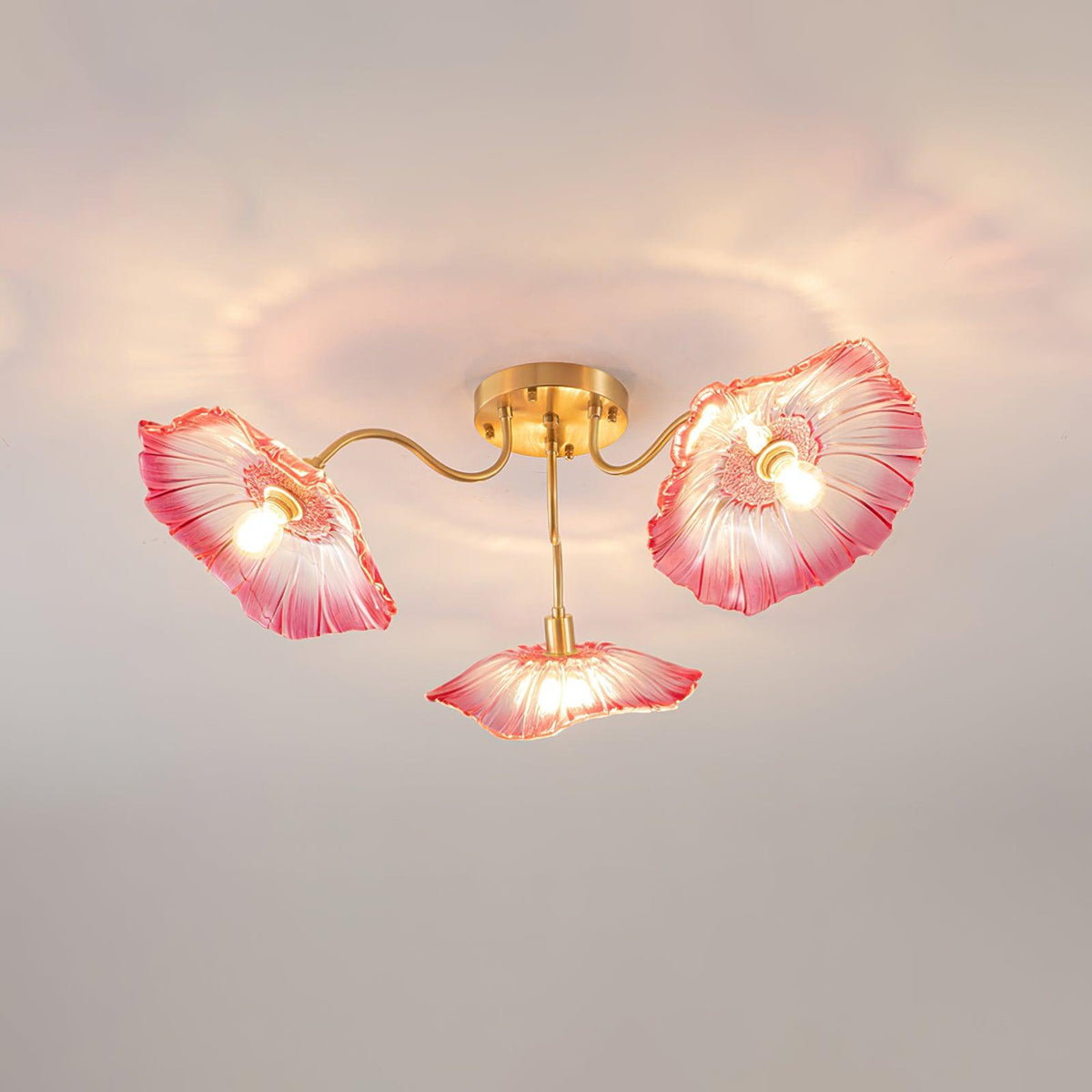 Nethenwell Glass Ceiling Light-Moonnatur