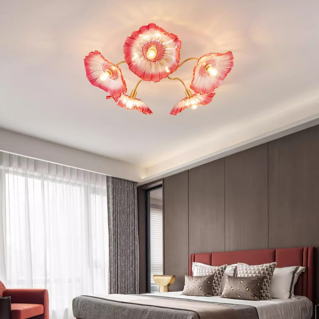 Nethenwell Glass Ceiling Light-Moonnatur