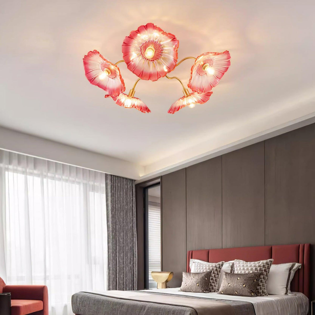 Nethenwell Glass Ceiling Light-Moonnatur