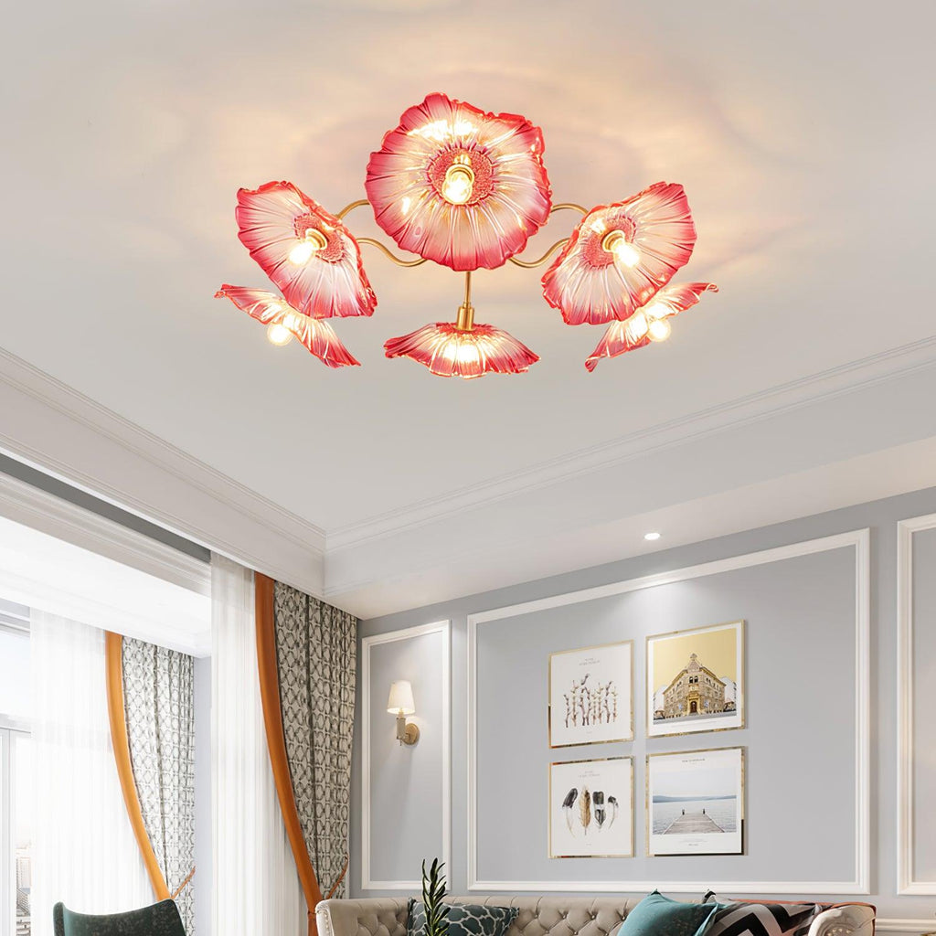 Nethenwell Glass Ceiling Light-Moonnatur
