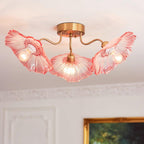 Nethenwell Glass Ceiling Light-Moonnatur