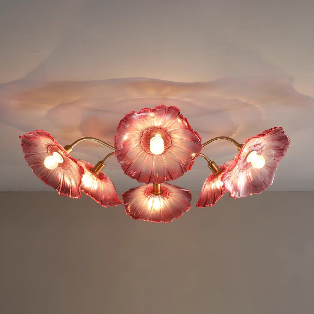 Nethenwell Glass Ceiling Light-Moonnatur