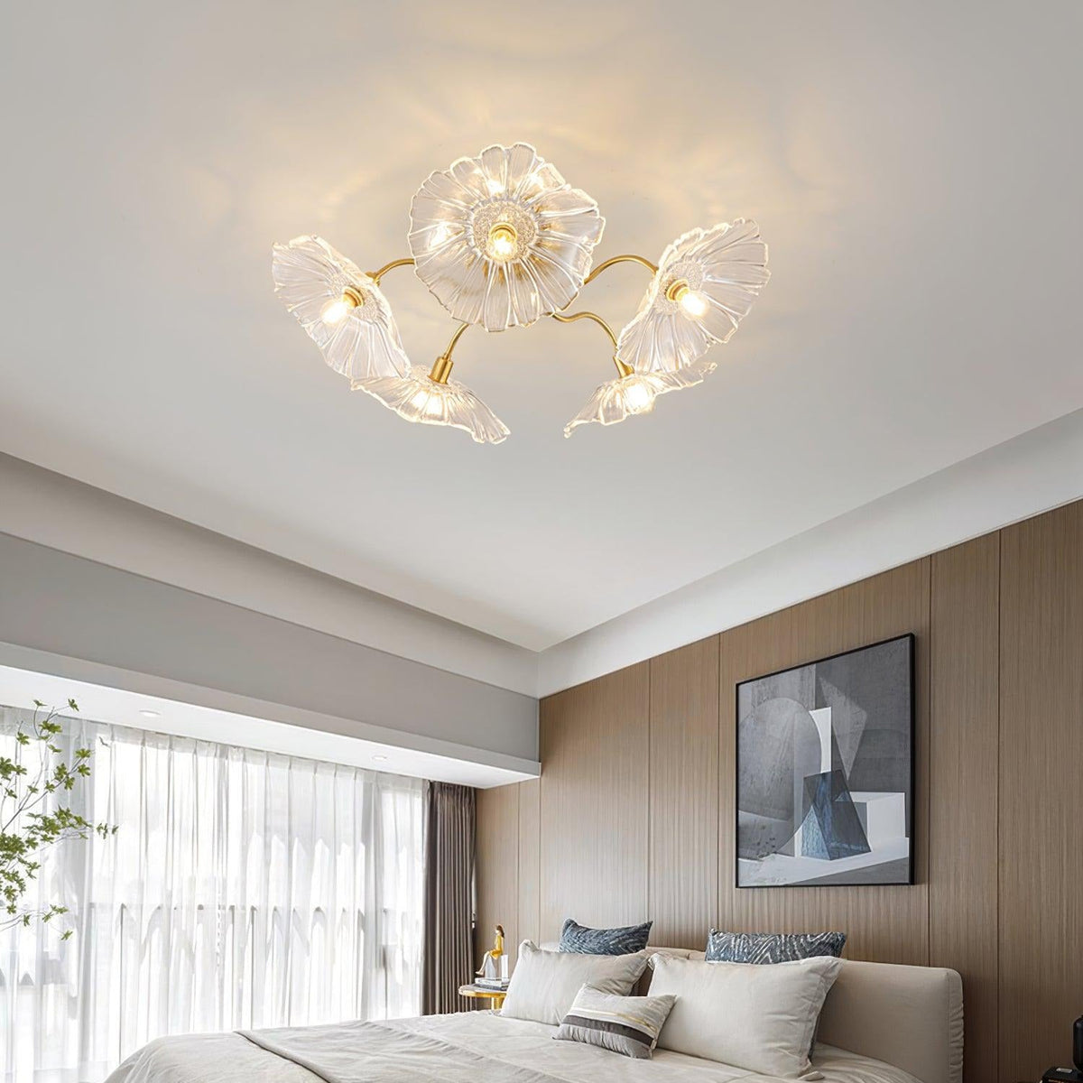 Nethenwell Glass Ceiling Light-Moonnatur