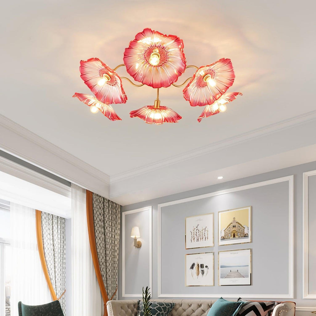 Nethenwell Glass Ceiling Light-Moonnatur