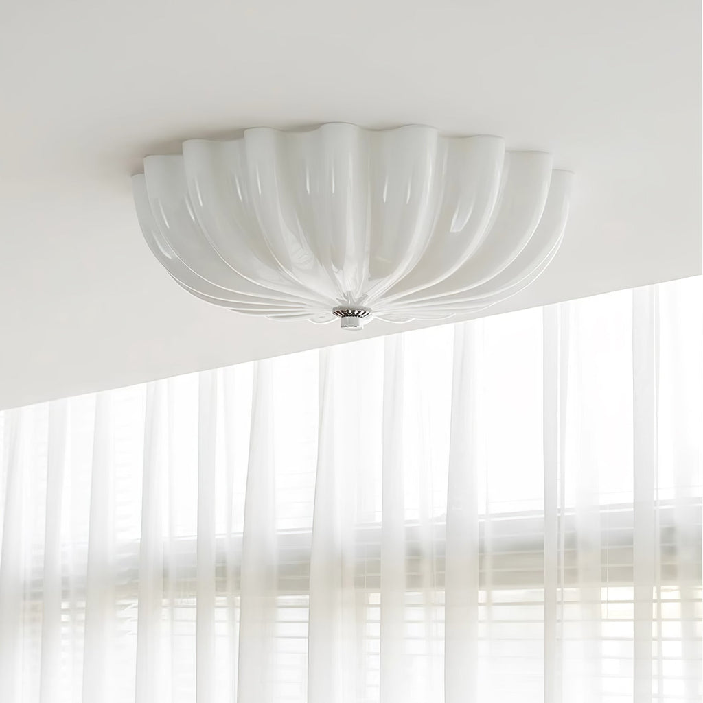 Keldelwyn Glass Ceiling Light-Moonnatur