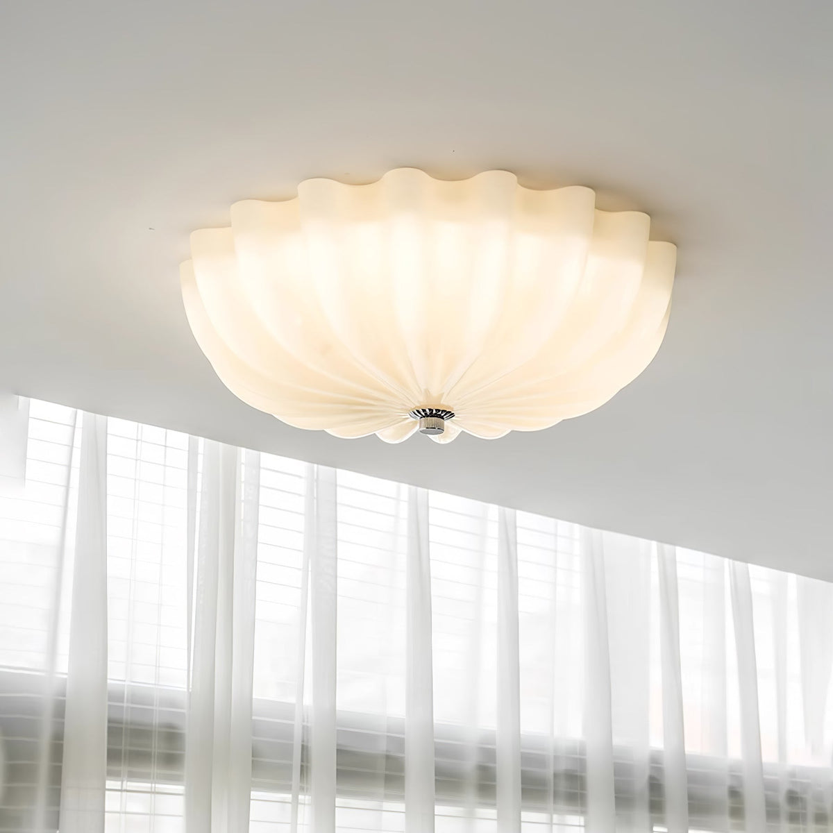 Kivanna Glass Ceiling Light-Moonnatur