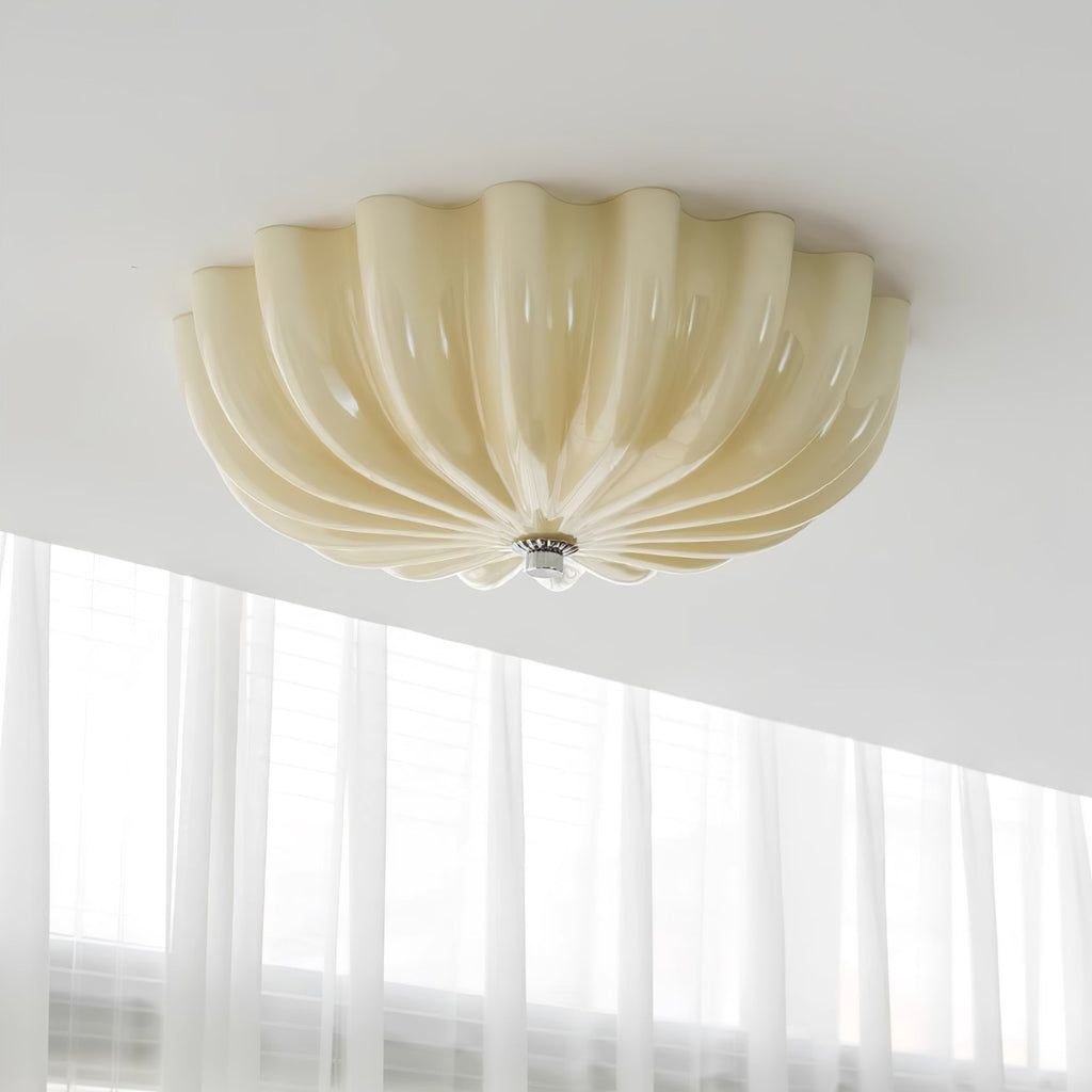 Keldelwyn Glass Ceiling Light-Moonnatur