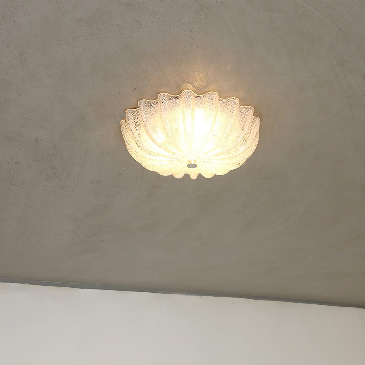 Keldelwyn Glass Ceiling Light-Moonnatur