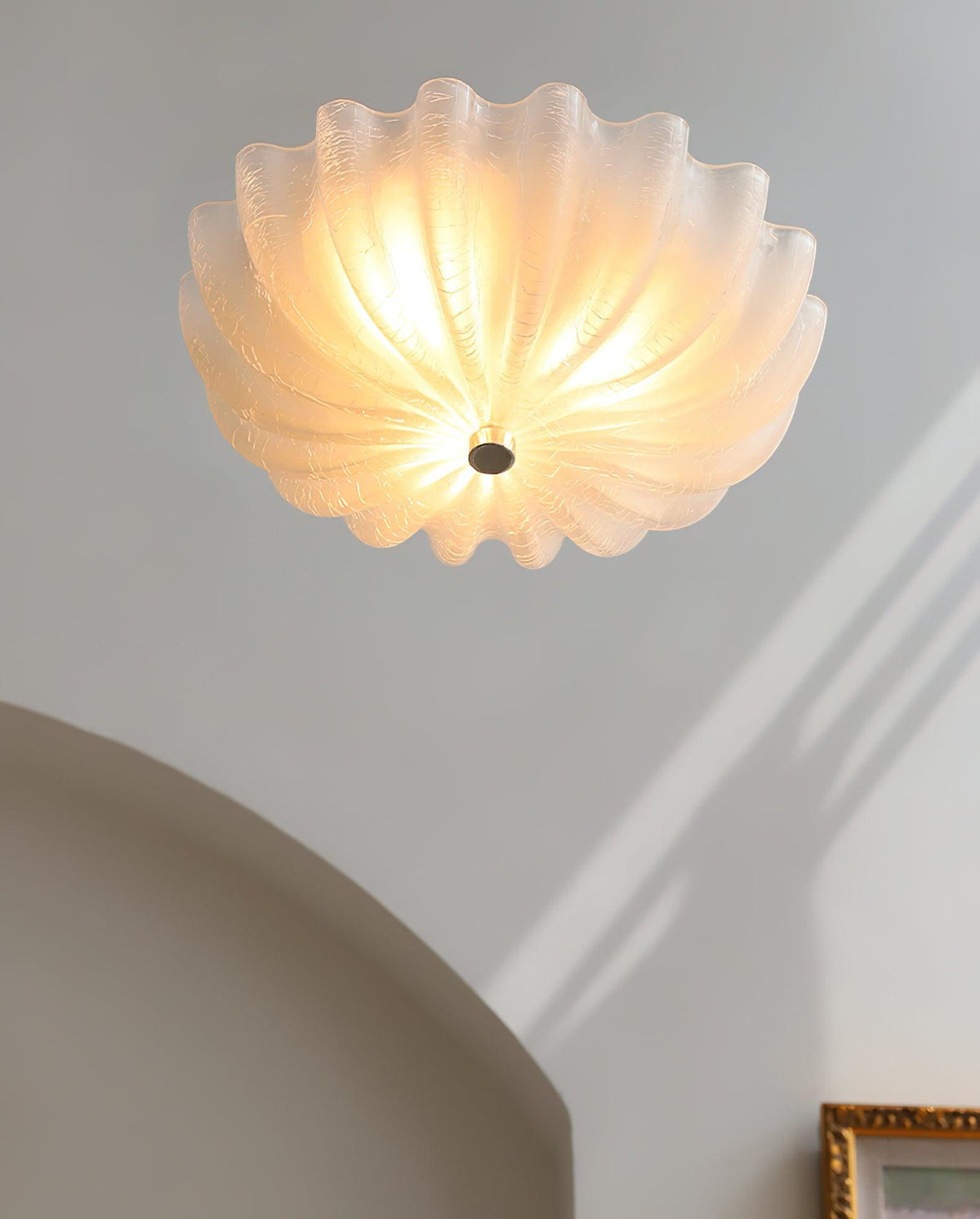 Kivanna Glass Ceiling Light-Moonnatur