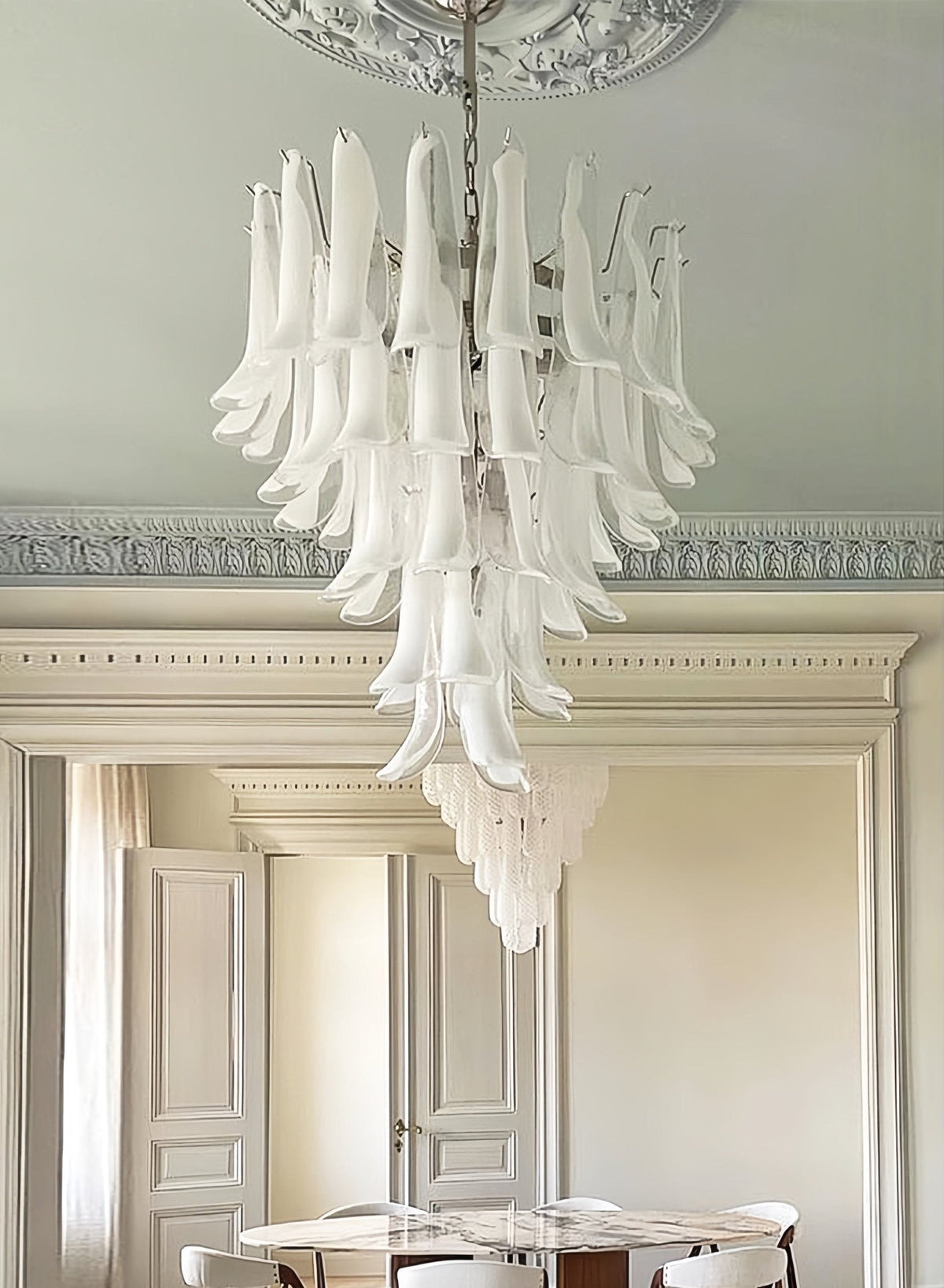 Nelynina Glass Chandelier-Moonnatur