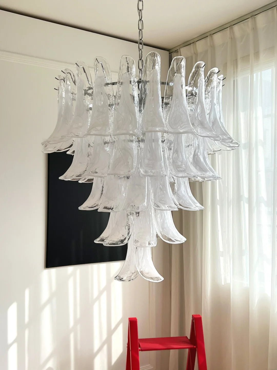 Nelynina Glass Chandelier-Moonnatur