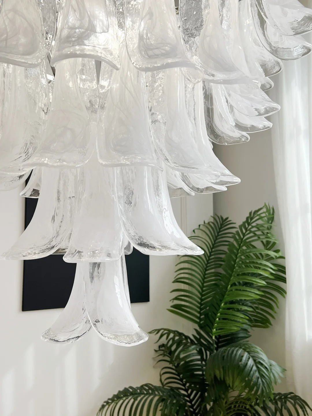 Nelynina Glass Chandelier-Moonnatur