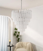 Berelley Glass Chandelier-Moonnatur