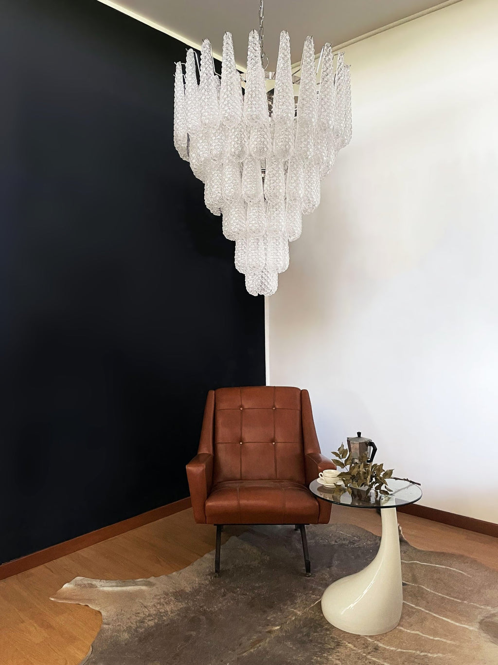 Berelley Glass Chandelier-Moonnatur