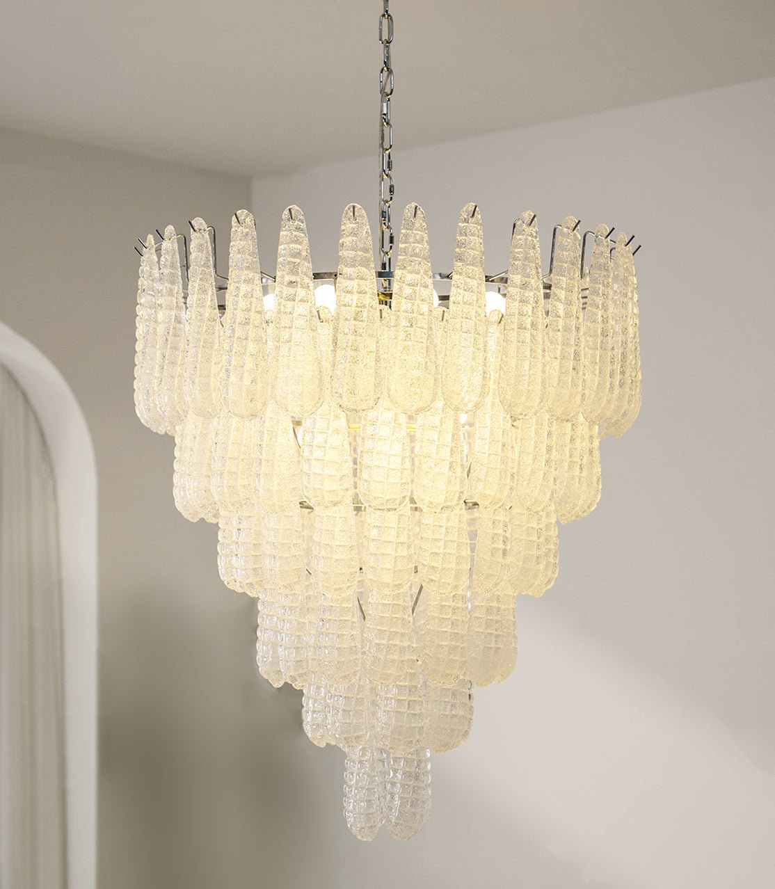 Berelley Glass Chandelier-Moonnatur