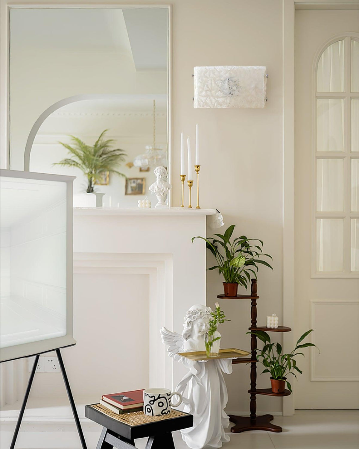 Fenrenlyn Glass Wall Light-Moonnatur